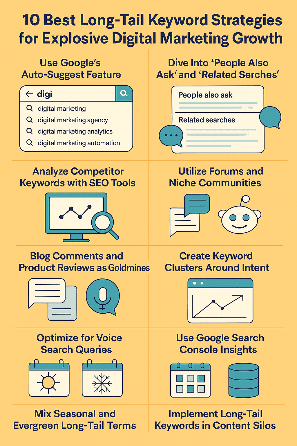 10 Best Long-Tail Keyword Strategies for Digital Marketing Growth